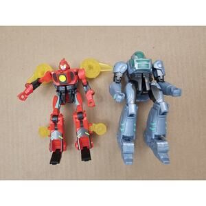 Transformers Toys EarthSpark Cyber-Combiner Terran Twitch and Robby Malto READ